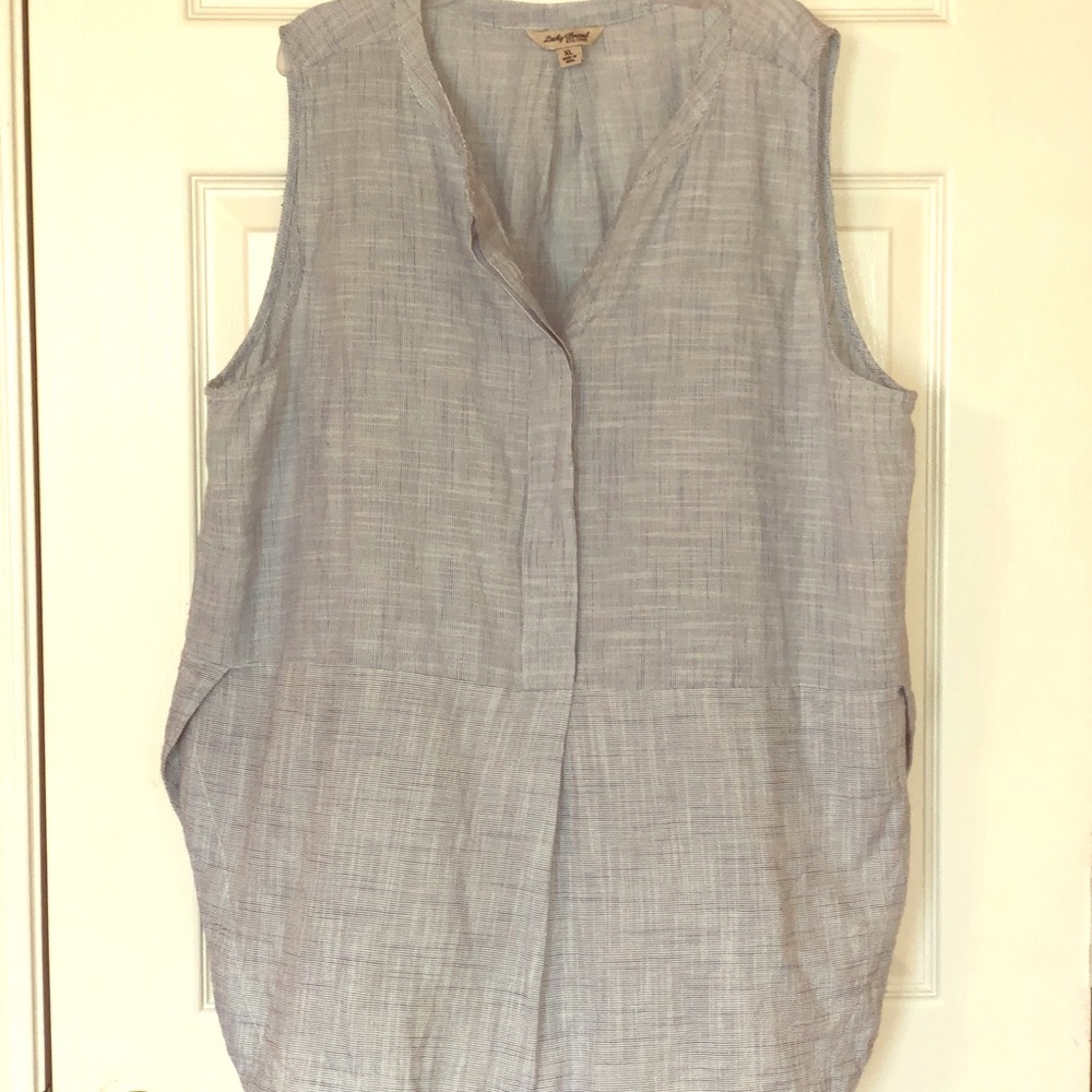 Chambray Top